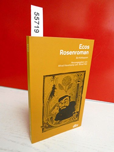 Beispielbild fr Ecos Rosenroman. Ein Kolloquium. zum Verkauf von Antiquariat Hentrich (Inhaber Jens Blaseio)