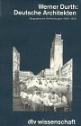 Stock image for Deutsche Architekten. Biographische Verflechtungen 1900 - 1970. for sale by medimops