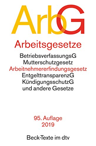 Beispielbild fr Arbeitsgesetze : mit den wichtigsten Bestimmungen zum Arbeitsverhltnis, Kndigungsrecht, Arbeitsschutzrecht, Berufsbildungsrecht, Tarifrecht, Betriebsverfassungsrecht, Mitbestimmungsrecht und Verfahrensrecht ; Textausgabe / mit ausfhrlichem Sachverz. und einer Einf. von Reinhard Richardi zum Verkauf von Versandantiquariat Buchegger