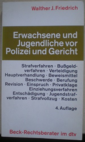 Imagen de archivo de Meine Rechte vor Polizei und Gericht. a la venta por medimops