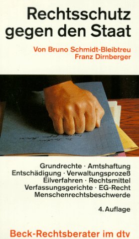Stock image for Rechtsschutz gegen den Staat for sale by Goldstone Books