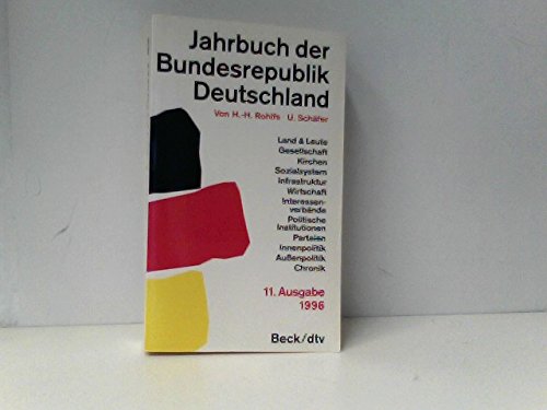 Stock image for Jahrbuch der Bundesrepublik Deutschland 1996 for sale by Martin Preu / Akademische Buchhandlung Woetzel