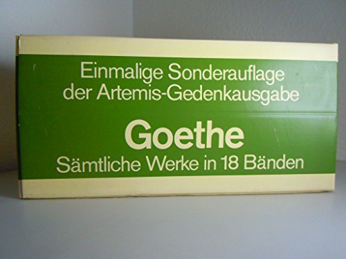9783423059589: Johann Wolfgang Goethe.Smtliche Werke.