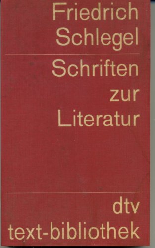 Imagen de archivo de Schriften zur Literatur a la venta por medimops