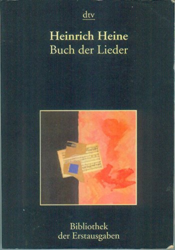 9783423060363: Buch der Lieder, Nachlese zu den Gedichten : 1812 - 1827 (Si3t)