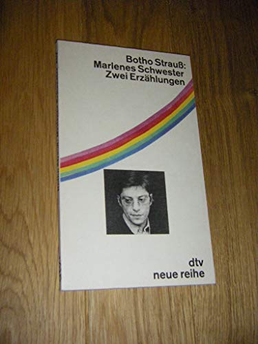 Stock image for MARLENES SCHWESTER Zwei Erzaehlungen for sale by German Book Center N.A. Inc.