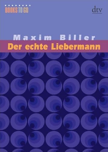 Stock image for Der echte Liebermann: Erzhlung for sale by medimops