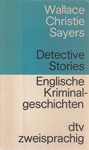 Beispielbild fr Detective Stories /Englische Kriminalgeschichten : Engl. /Dt. zum Verkauf von Buchpark