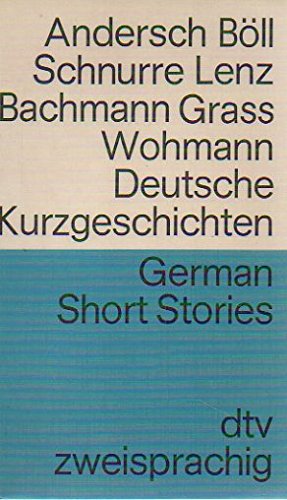 Beispielbild fr Deutsche Erzhlungen - German Stories: Zweisprachig zum Verkauf von Jagst Medienhaus