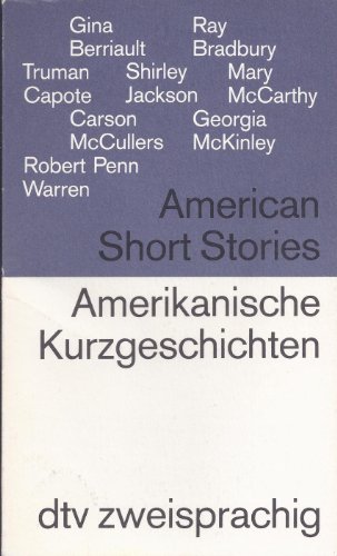 Imagen de archivo de DTV Zweisprachig: Modern American Short Stories 3: Bradbury, Capote, Jackson, McCullers. a la venta por ThriftBooks-Dallas