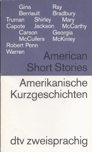 9783423092227: DTV Zweisprachig: Modern American Short Stories 3: Bradbury, Capote, Jackson, McCullers...