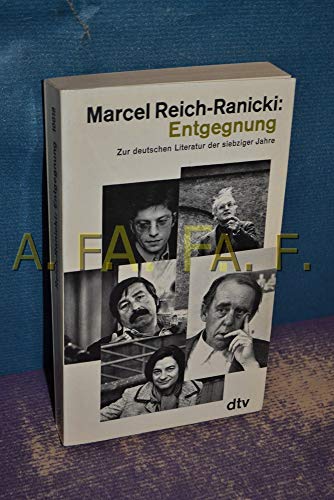 Stock image for Entgegnung. Zur deutschen Literatur der siebziger Jahre. for sale by Steamhead Records & Books