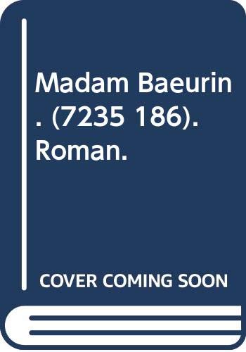 9783423110891: Madame Burin: Roman