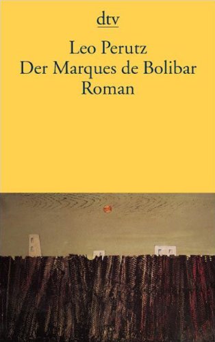 9783423134927: Der Marques de Bolibar