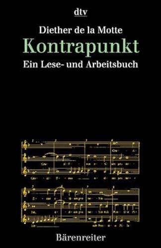 Stock image for Kontrapunkt. Ein Lese- und Arbeitsbuch. for sale by medimops