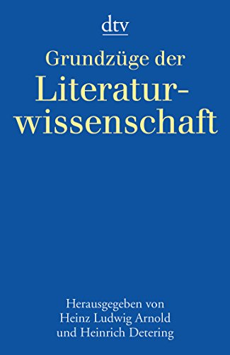 Beispielbild fr Grundzge der Literaturwissenschaft zum Verkauf von medimops