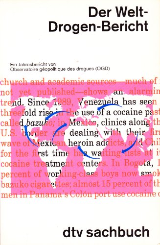 Beispielbild fr Der Welt-Drogen-Bericht (Taschenbuch) von Berndt Georg Thamm (Mitwirkende) zum Verkauf von Nietzsche-Buchhandlung OHG