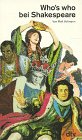 Stock image for Who's who bei Shakespeare. for sale by medimops