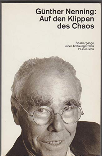 9783423304788: Auf den Klippen des Chaos. Spaziergnge eines hoffnungsvollen Pessimisten