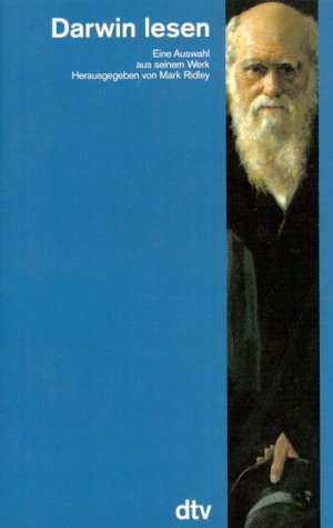 9783423305198: Darwin lesen: Eine Auswahl aus seinem Werk