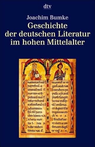 9783423307789: Geschichte der deutschen Literatur im hohen Mittelalter
