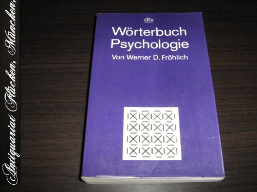 Stock image for Wrterbuch Psychologie for sale by medimops