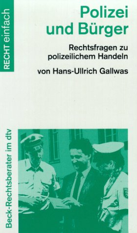 Imagen de archivo de Polizei und Brger a la venta por medimops