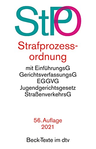 Stock image for Strafprozessordnung (Beck-Texte im dtv) for sale by medimops