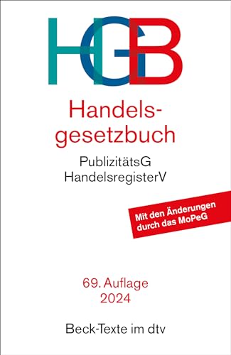 Stock image for Handelsgesetzbuch for sale by GreatBookPrices