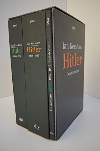 Beispielbild fr Hitler Gesamtausgabe in 3 Bnden: 1889-1936, 1936-1945 und 1889-1945 Registerband zum Verkauf von medimops