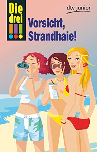 Imagen de archivo de Die Drei!!! Vorsicht, Strandhaie! (German Edition) a la venta por Wonder Book
