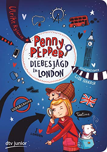 9783423762359: Penny Pepper 7 - Diebesjagd in London