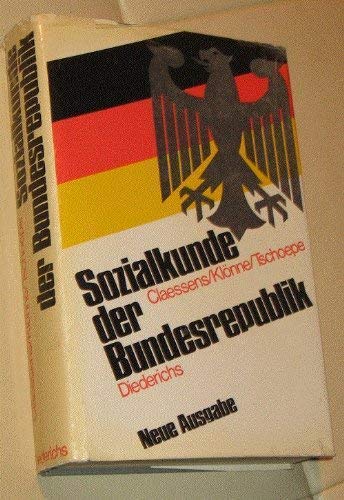 Beispielbild fr Sozialkunde der Bundesrepublik Deutschland. zum Verkauf von Versandantiquariat Felix Mcke