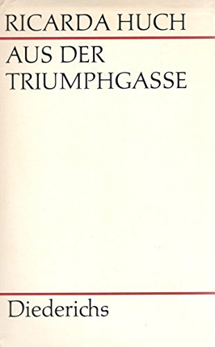 Beispielbild fr Aus der Triumphgasse zum Verkauf von medimops