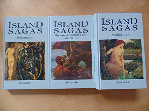 island sagas: erzählkunst / heldenepos / historische fahrten und abenteuer; 3 bände