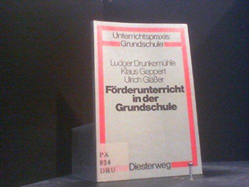 Imagen de archivo de Frderunterricht in der Grundschule, a la venta por Grammat Antiquariat