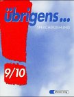 9783425022352: brigens...9/10. Spracherziehung. Sprachbuch. Ausgabe Sd. Realschule. Baden-Wrttemberg, Rheinland-Pfalz, Saarland