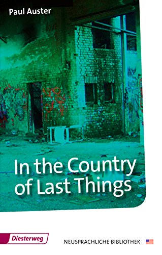 9783425040844: Auster: Country/Last Things