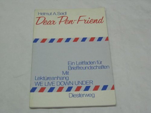 Stock image for Dear Pen-Friend for sale by DieB�cheroma123