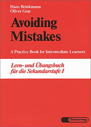 9783425044019: Avoiding Mistakes: A Practice Book for Intermediate Learners. Lern- und bungsbuch fr die Sekundarstufe I