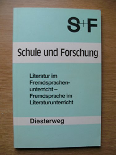 Beispielbild fr Literatur im Fremdsprachenunterricht - Fremdsprache im Literaturunterricht zum Verkauf von getbooks GmbH