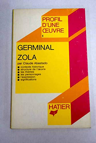 9783425045207: Zola: Germinal