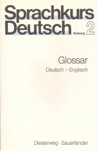 9783425059211: Glossar 2 (Sprachkurs Deutsch Neufassung)