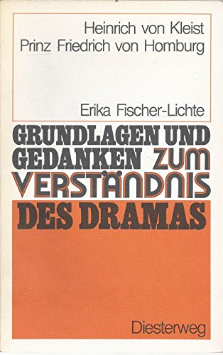 Beispielbild fr Prinz Friedrich von Homburg - von E Fischer-Lichte zum Verkauf von Martin Greif Buch und Schallplatte