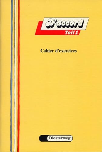 Stock image for D accord Teil 1 Cahier d`exercices for sale by Clivia Mueller