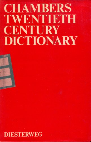 Beispielbild fr Chambers Twenthieth Century Dictionary. With Supplement zum Verkauf von Sigrun Wuertele buchgenie_de