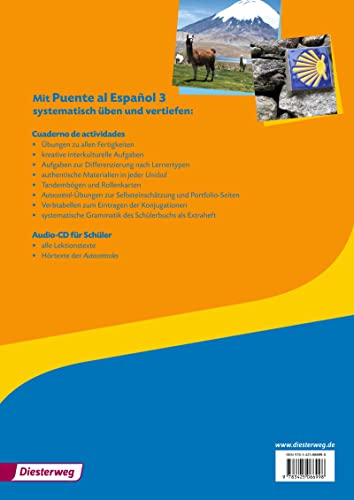 Beispielbild fr Puente al Espa�ol 3. Cuaderno de actividades. Mit Audio-CD f�r Sch�ler zum Verkauf von Chiron Media