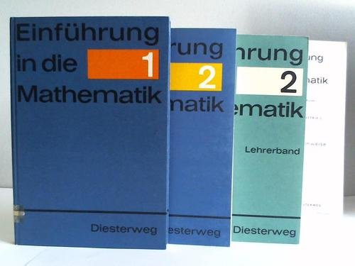 Beispielbild fr Einfhrung in die Mathematik. 5. Schuljahr zum Verkauf von medimops