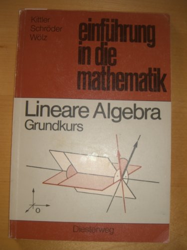 9783425071077: Lineare Algebra - Grundkurs