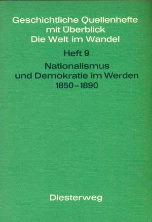 9783425073491: Nationalismus und Demokratie im Werden 1850-1890